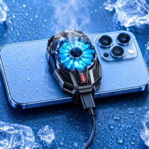 Universal Mobile Phone Cooling Fan – RGB Gaming Cooler